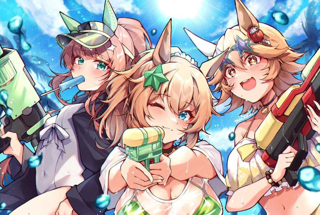 【P站画师】星云天空来了~ 我爱的马娘们!日本插画师みそに的作品推荐