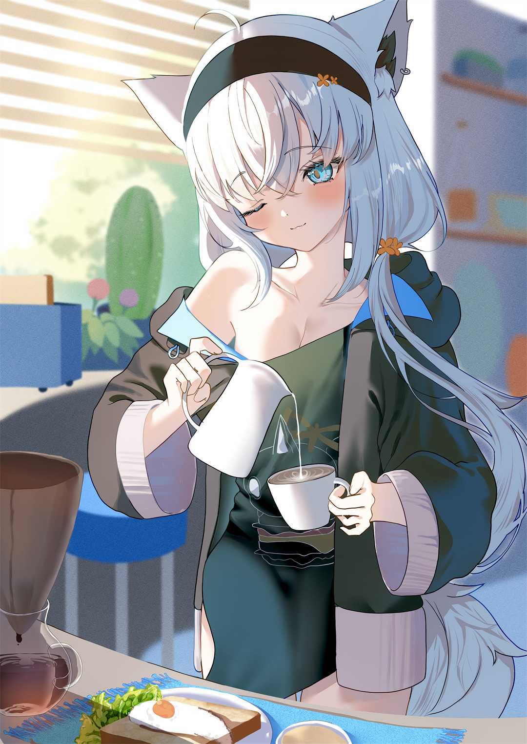 【P站画师】哥哥兽耳喜欢吗?日本插画师じんべい的美图壁纸