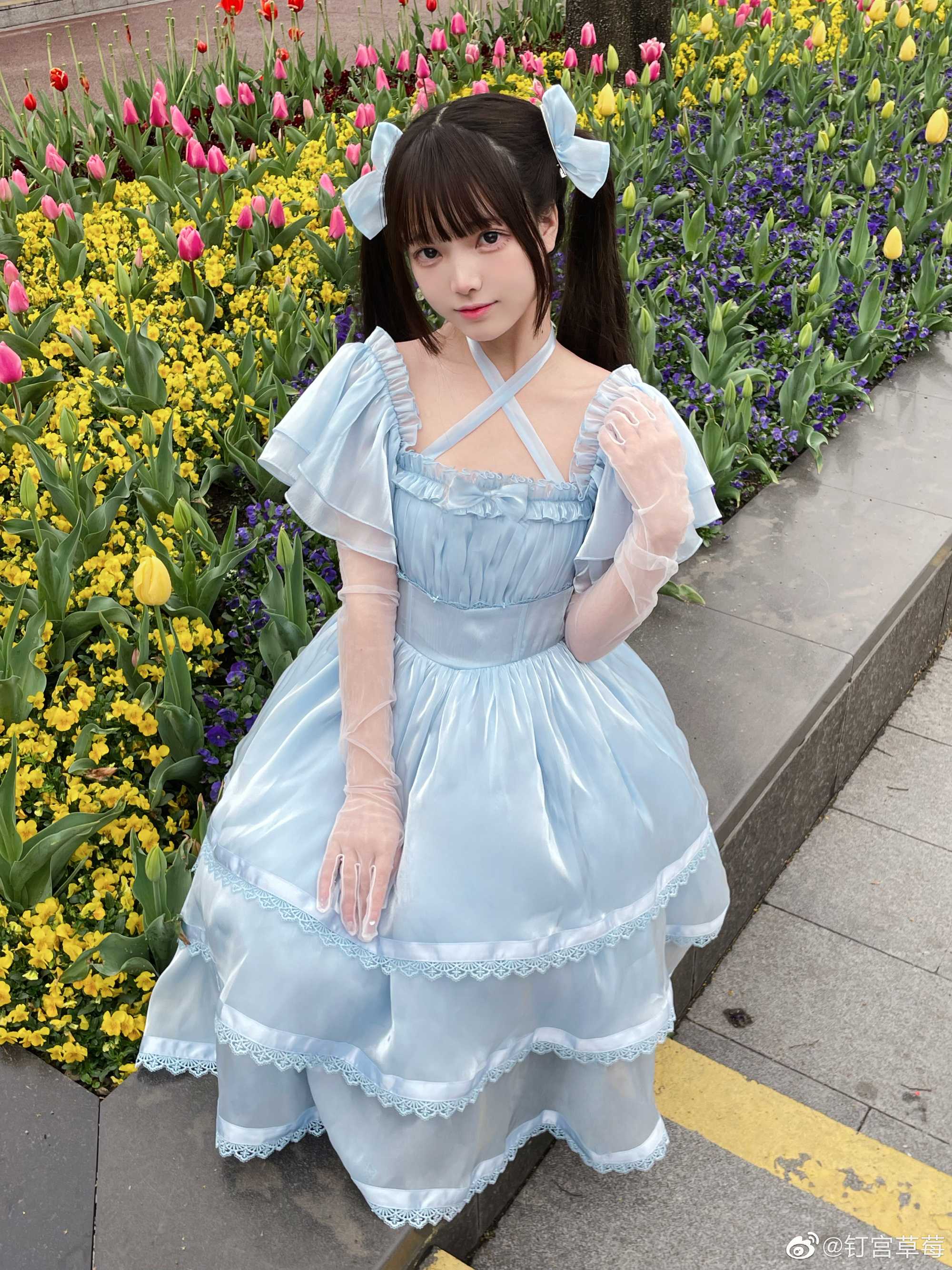 花可以自己去买，海也可以自己去看