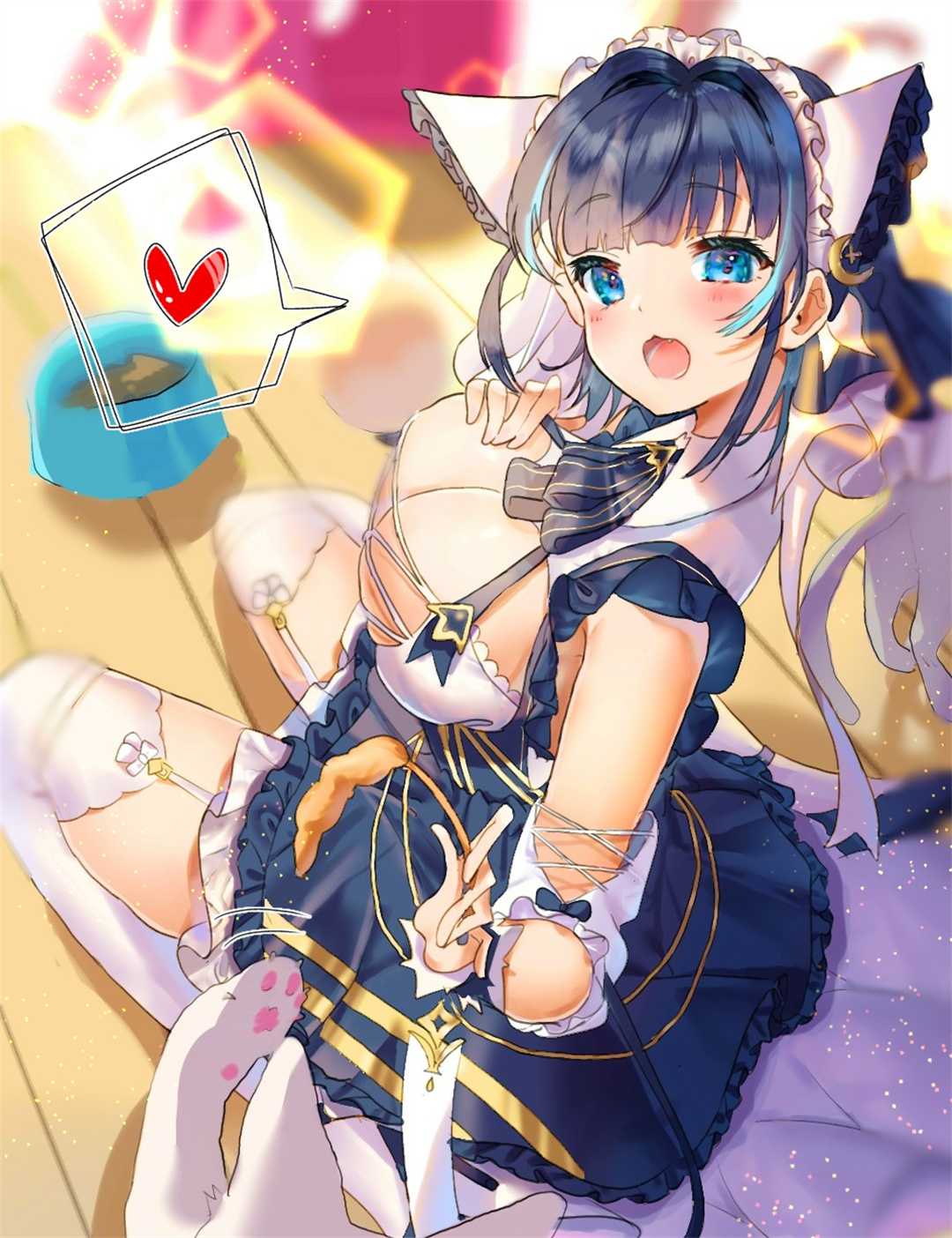 【P站画师】兽耳 猫娘？狠狠赞一个日本画师じんべい的插画作品