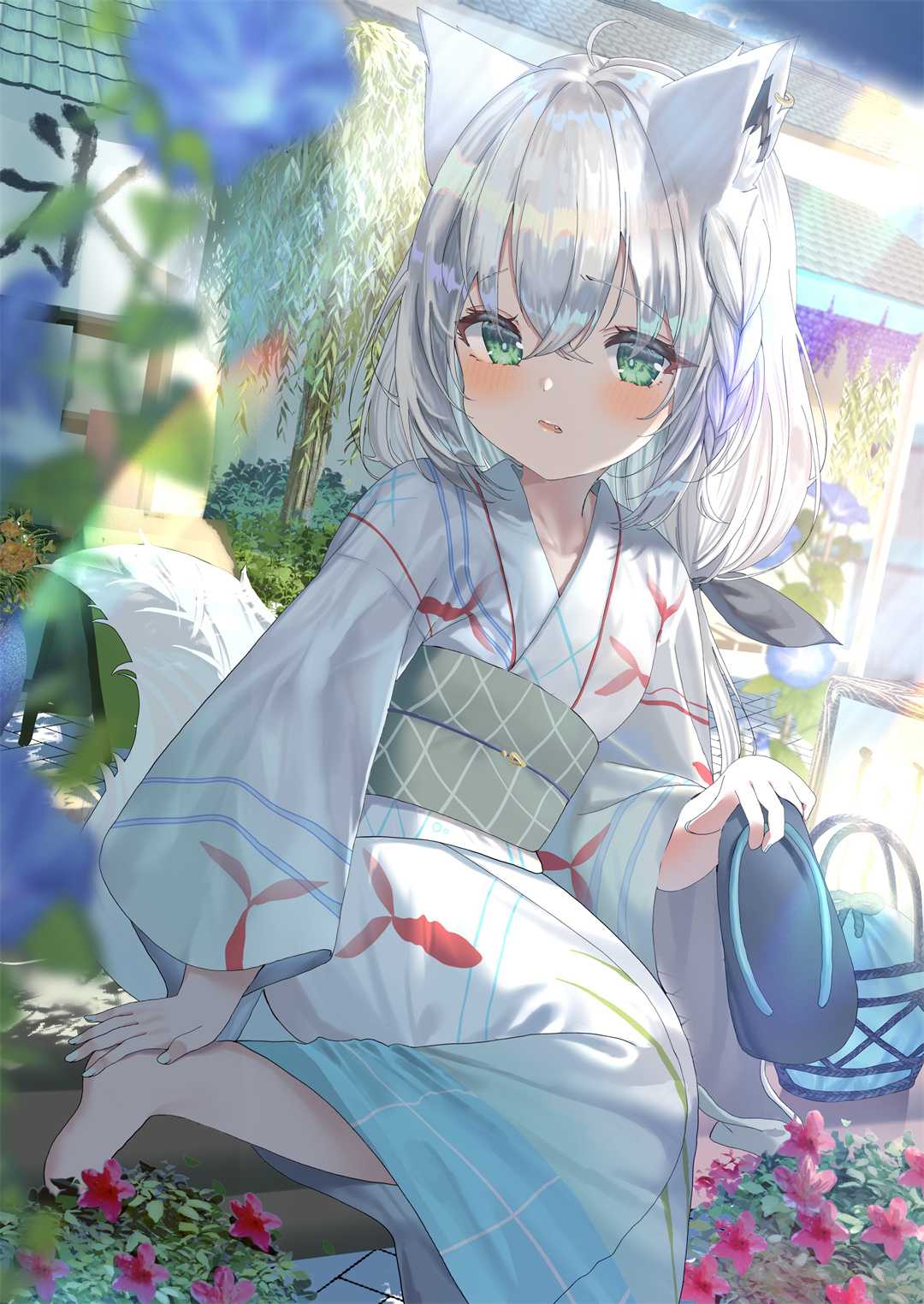 【P站画师】兽耳 猫娘？狠狠赞一个日本画师じんべい的插画作品