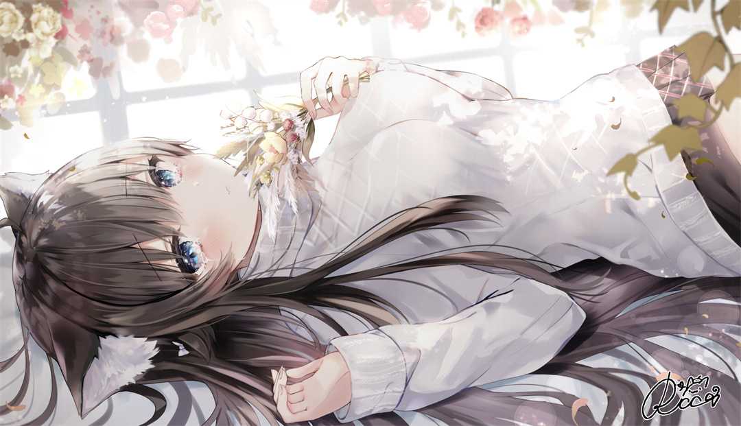 【P站画师】满屏全是猫耳少女 日本插画师rucaco的插画作品推荐