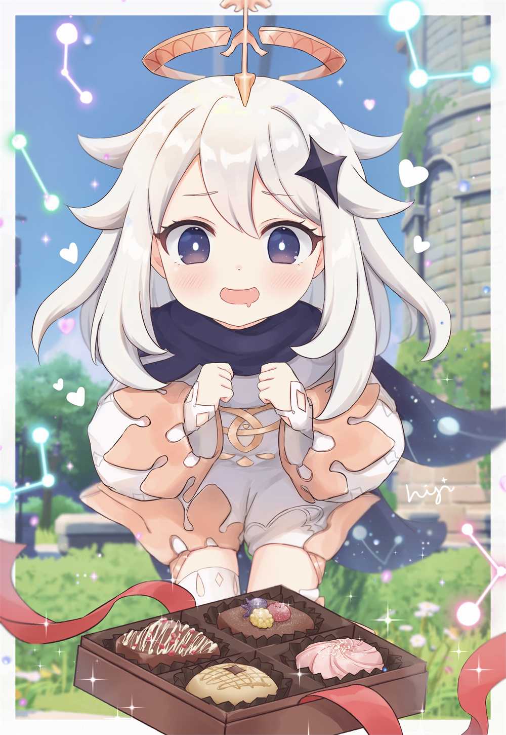 【P站画师】粉色系插画 兽耳萝莉 日本插画师茶乃ひより的插画作品