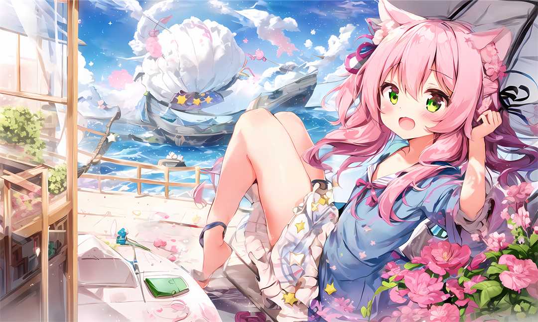 【P站画师】全是可爱的兽耳萌妹，插画师AutoINS的AI绘画作品