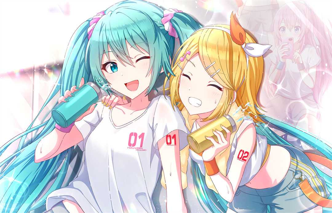 【P站画师】是初音未来！全是我的老婆MIKU 日本插画师ゐ透的绘画作品