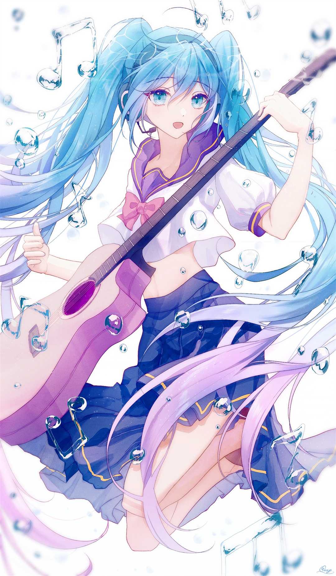 【P站画师】又是喜欢MIKU的画师~ 日本插画师Osage的美图作品