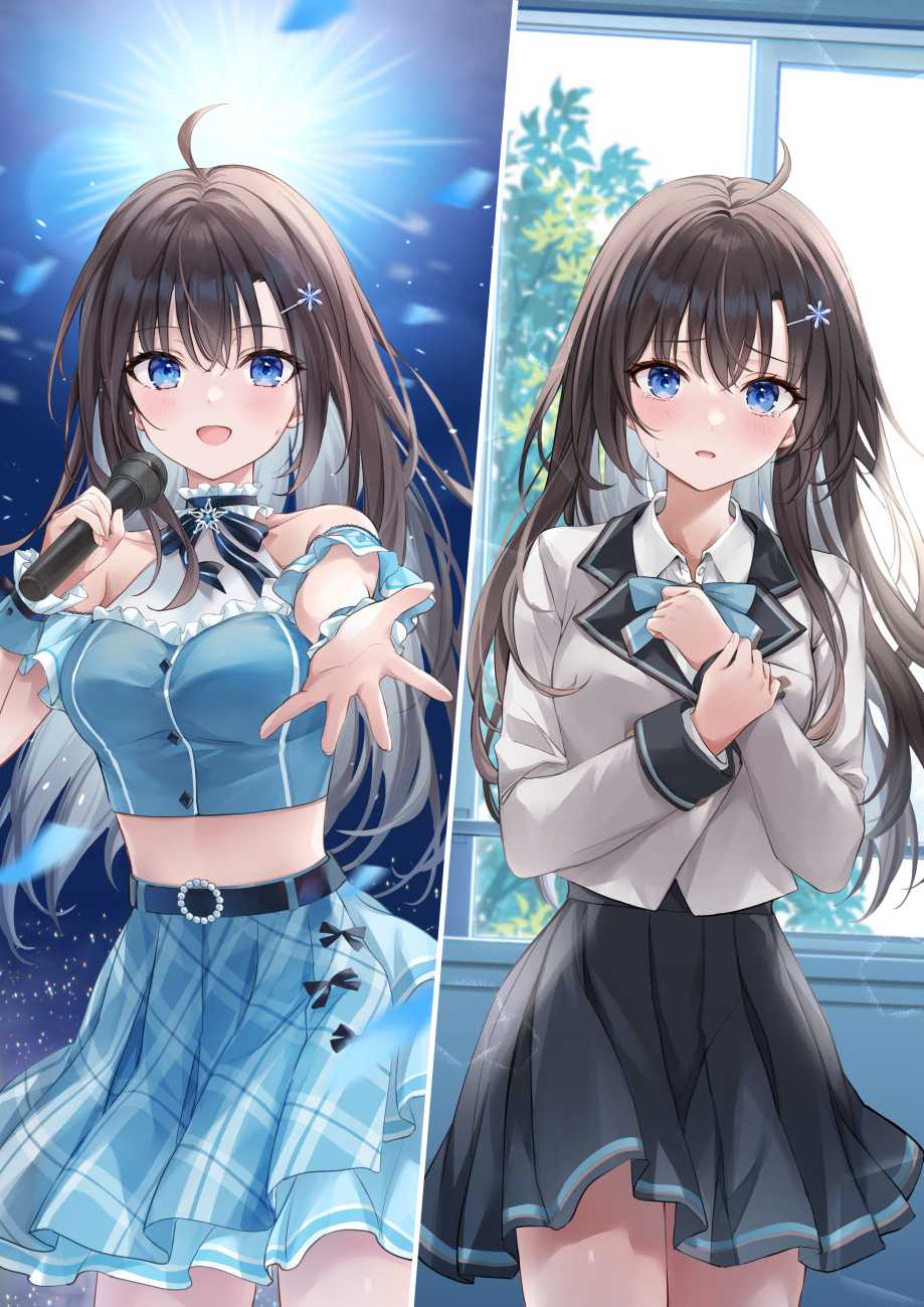 【P站画师】JK少女、兽耳萝莉、御姐？ 画师ひげ猫的插画作品